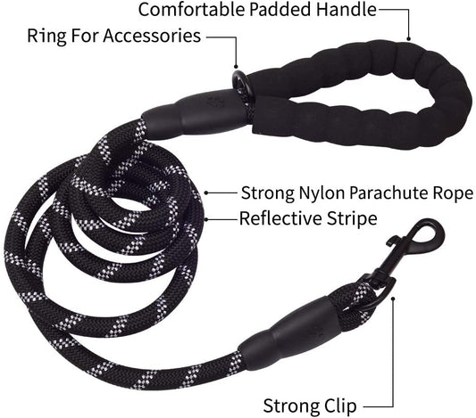 Thick Highly Reflective Dog Leash