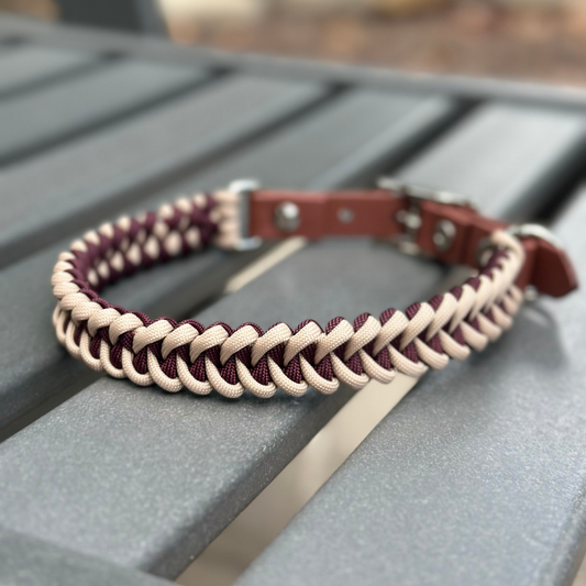 Hand Braided Dog Collar