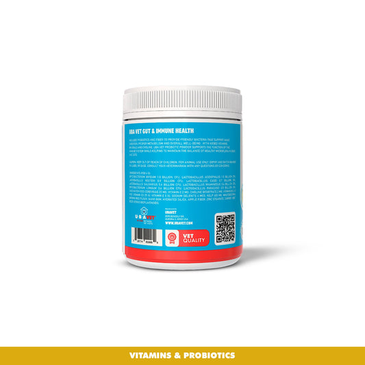 Probiotics & Gut + Immune Health Support for Dogs & Cats