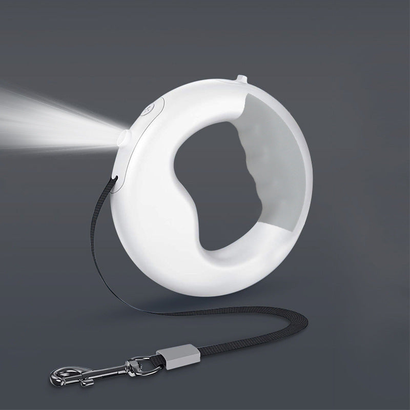 LED Luminous Light Pet Automatic Retractable Rope Dog Leash