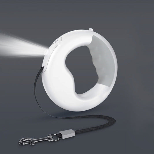 LED Luminous Light Pet Automatic Retractable Rope Dog Leash