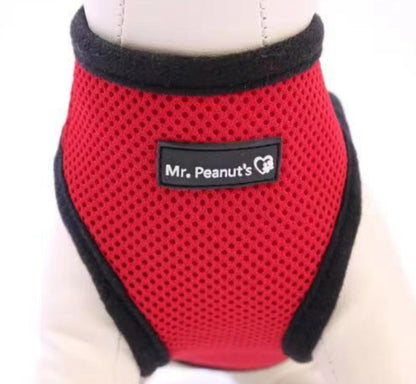 Soft Mesh Pet Harness with Matching Leash