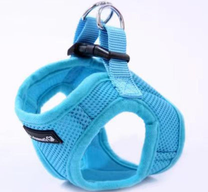Soft Mesh Pet Harness with Matching Leash