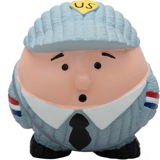 Mail Carrier Latex Ball Dog Toy