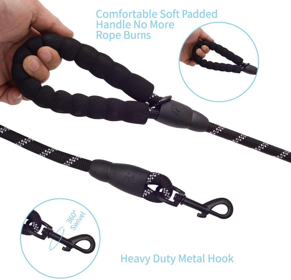 Thick Highly Reflective Dog Leash
