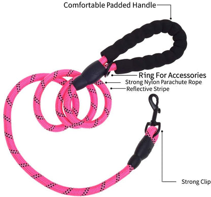 Thick Highly Reflective Dog Leash