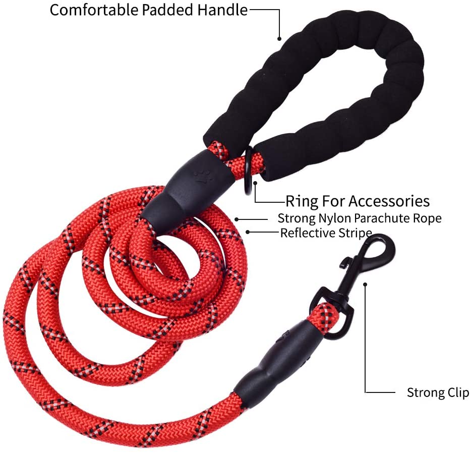 Thick Highly Reflective Dog Leash