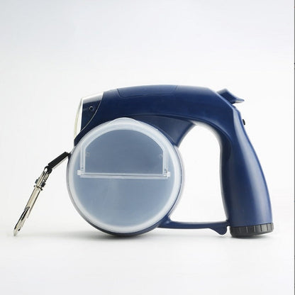Dog Waterproof Automatic Led Retractable Leash with Poop Bag