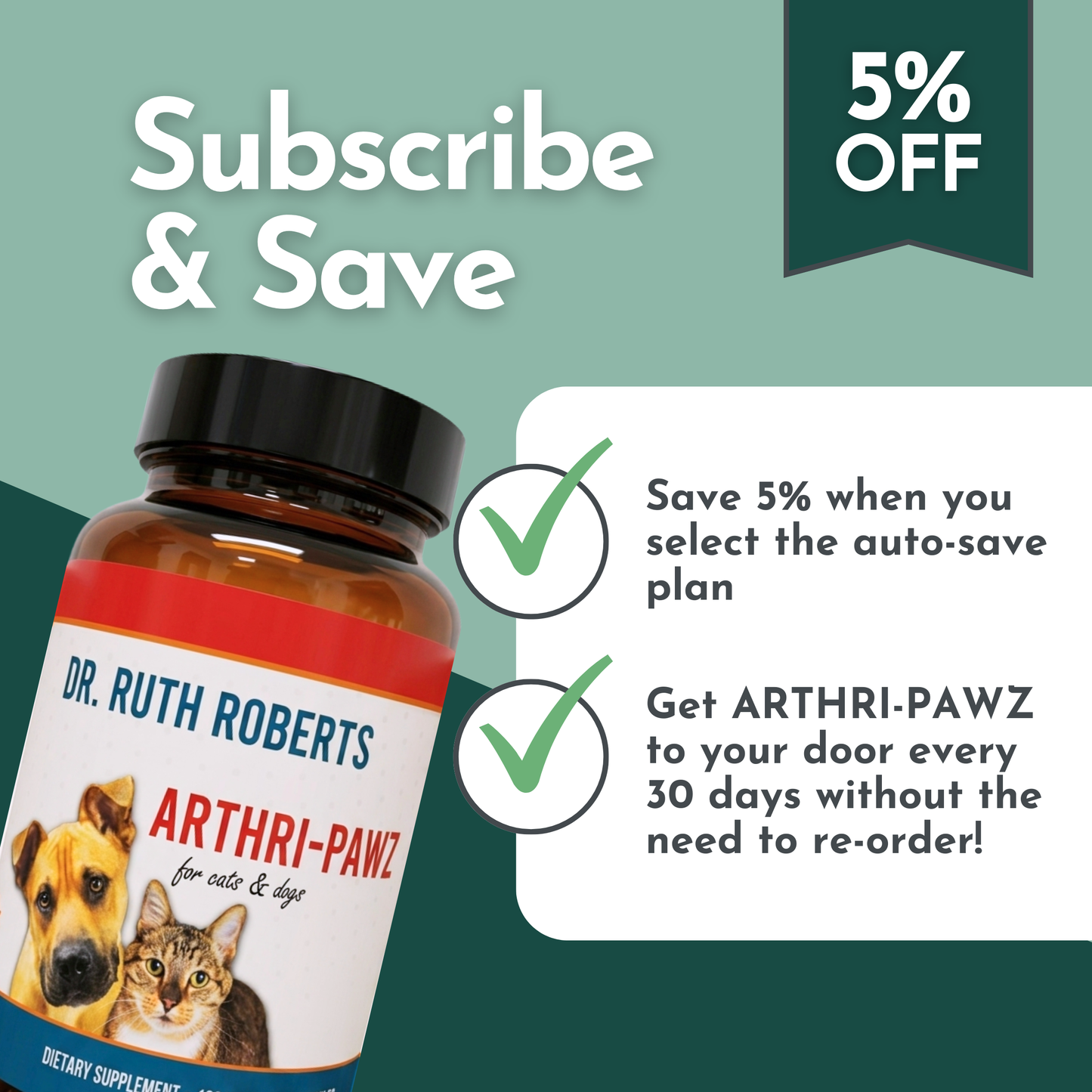 Arthri-Pawz – with Glucosamine