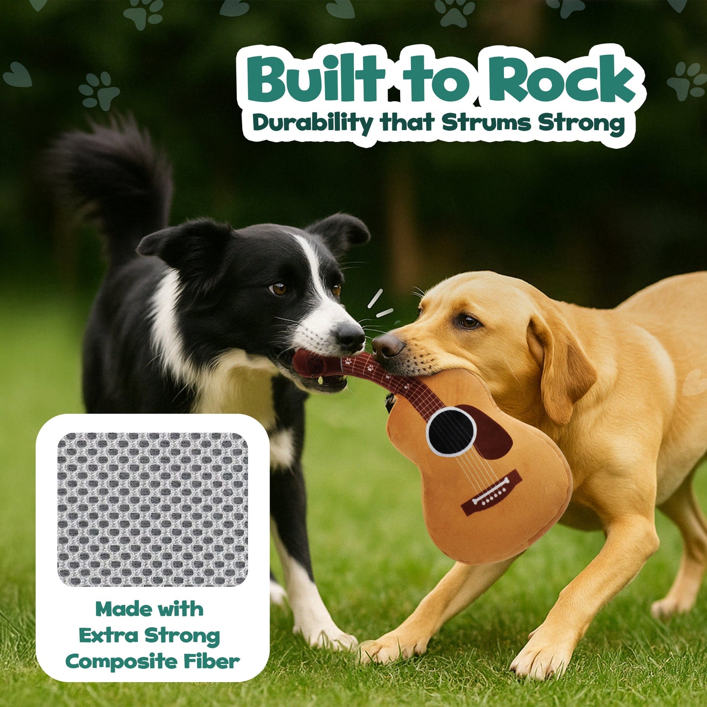 Guitar Dog Toy
