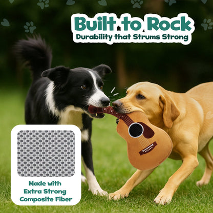 Guitar Dog Toy
