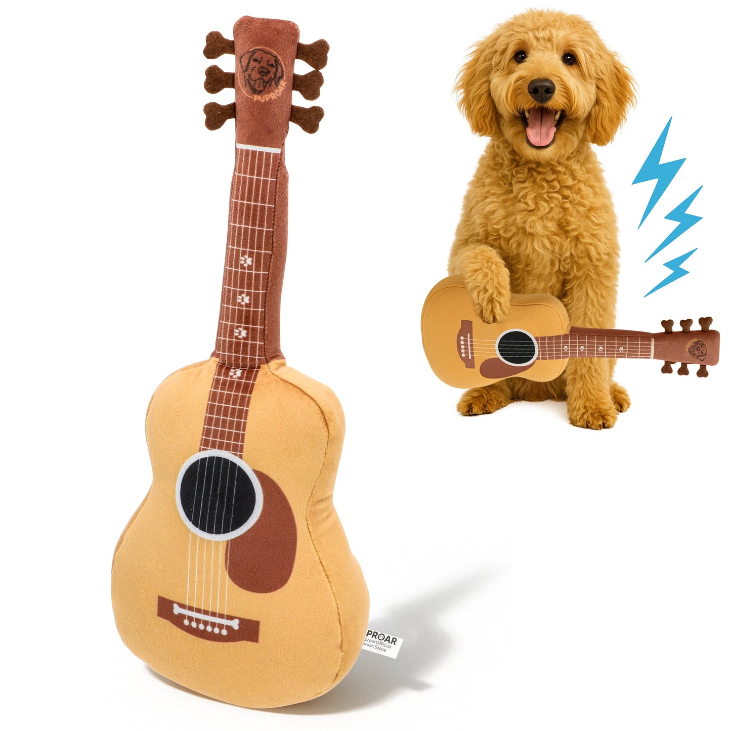 Guitar Dog Toy
