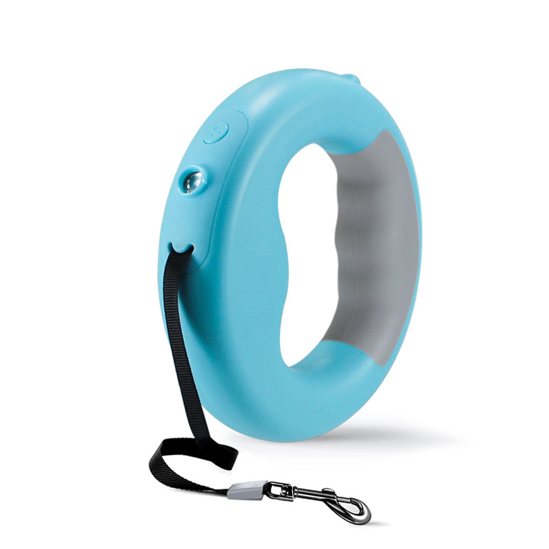 LED Luminous Light Pet Automatic Retractable Rope Dog Leash