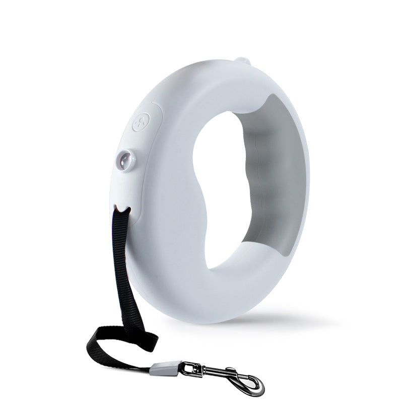 LED Luminous Light Pet Automatic Retractable Rope Dog Leash