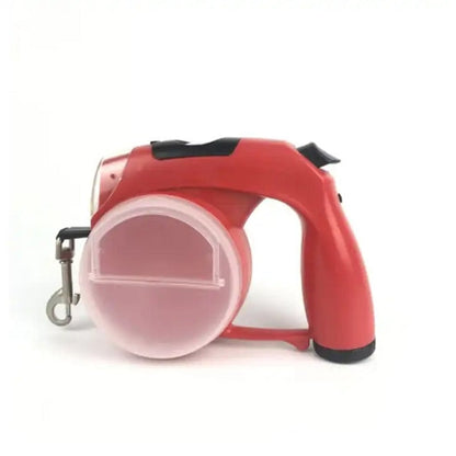 Dog Waterproof Automatic Led Retractable Leash with Poop Bag