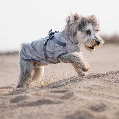 Dog Waterproof Reflective Jacket with Harness