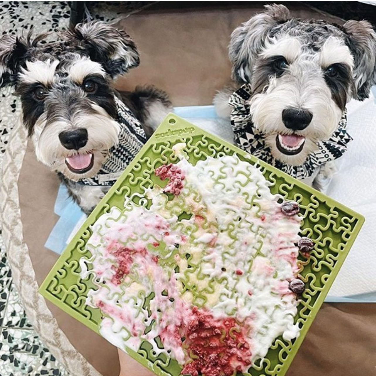 Jigsaw Puzzle Lick Mat
