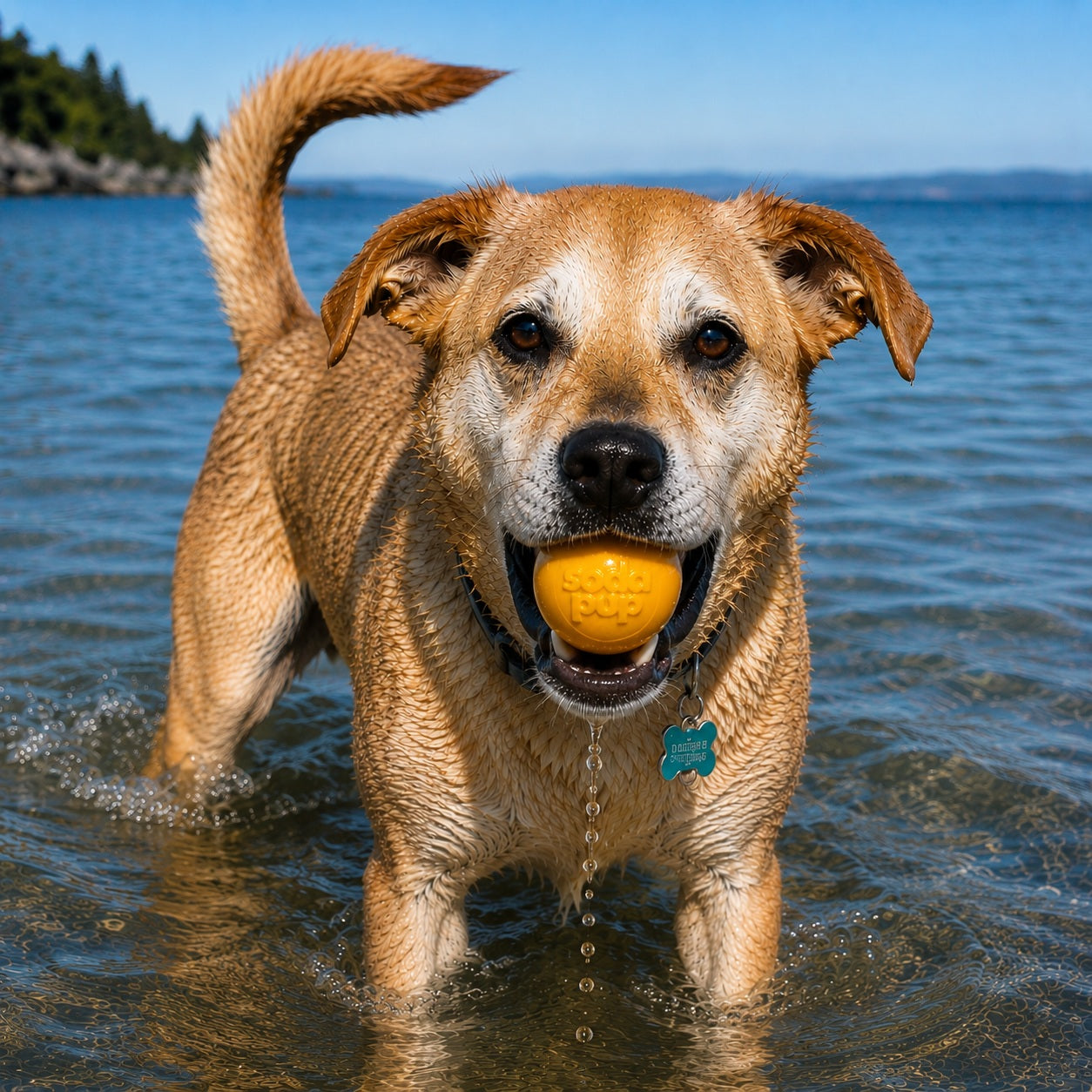 Squeak Ball - Chew Toy