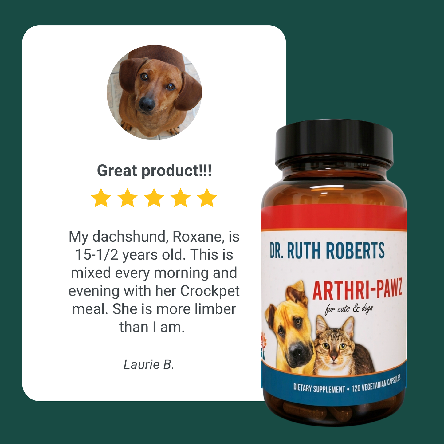 Arthri-Pawz – with Glucosamine