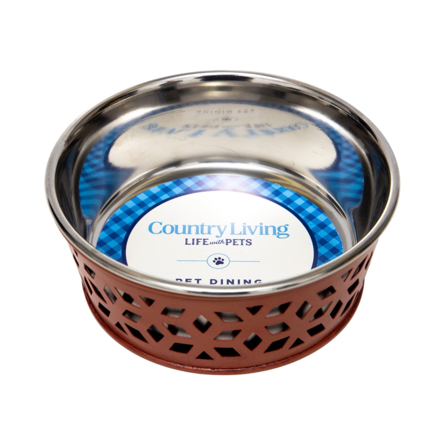 Set of 2 Stainless Steel Dog Bowls