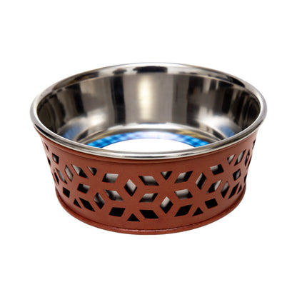 Set of 2 Stainless Steel Dog Bowls