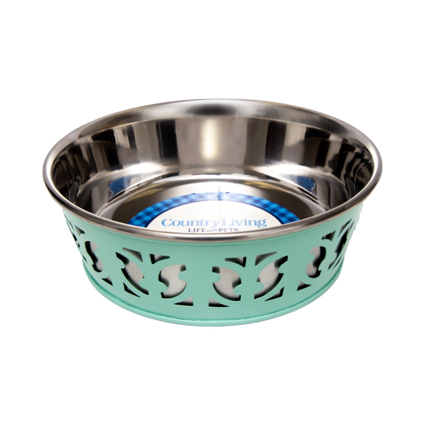 Set of 2 Stainless Steel Dog Bowls