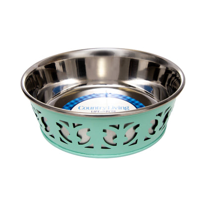Set of 2 Stainless Steel Dog Bowls