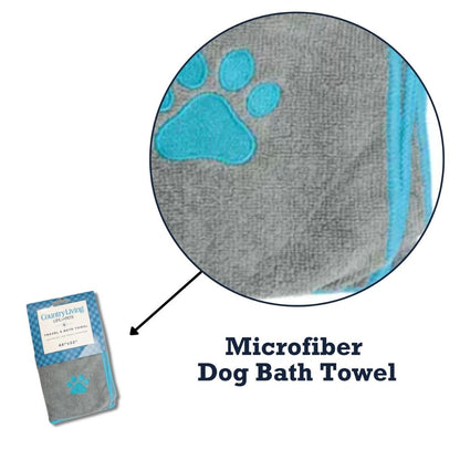Microfiber Dog Bath Towel