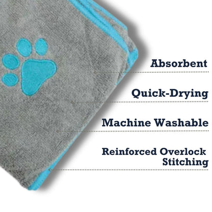 Microfiber Dog Bath Towel