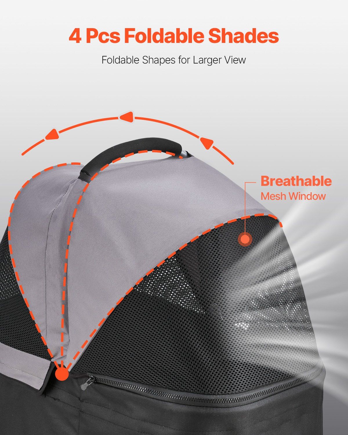 Pet Stroller, Portable Animal Carrier