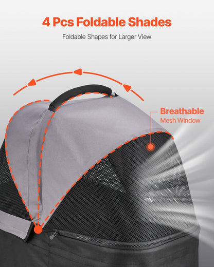 Pet Stroller, Portable Animal Carrier