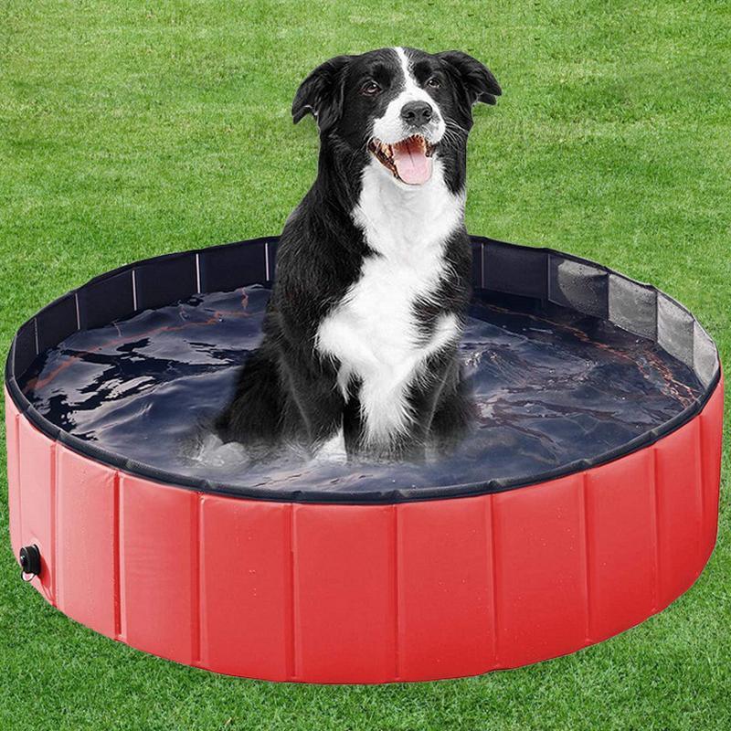 Foldable Dog Pool Swimming Tub