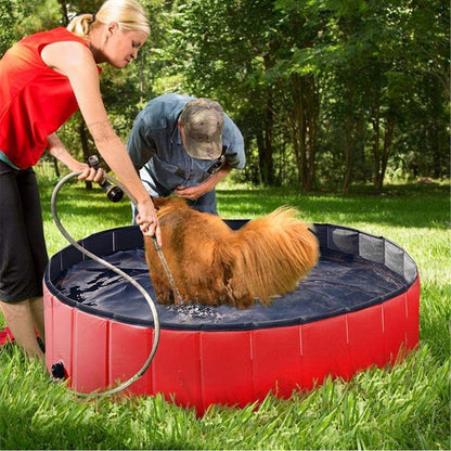 Foldable Dog Pool Swimming Tub