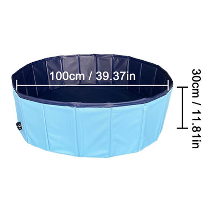 Foldable Dog Pool Swimming Tub