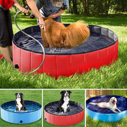 Foldable Dog Pool Swimming Tub