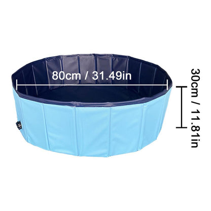 Foldable Dog Pool Swimming Tub