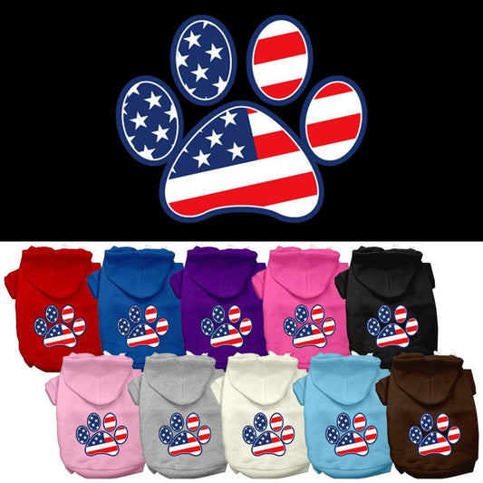 Pet Hoodie "Patriotic Paw"