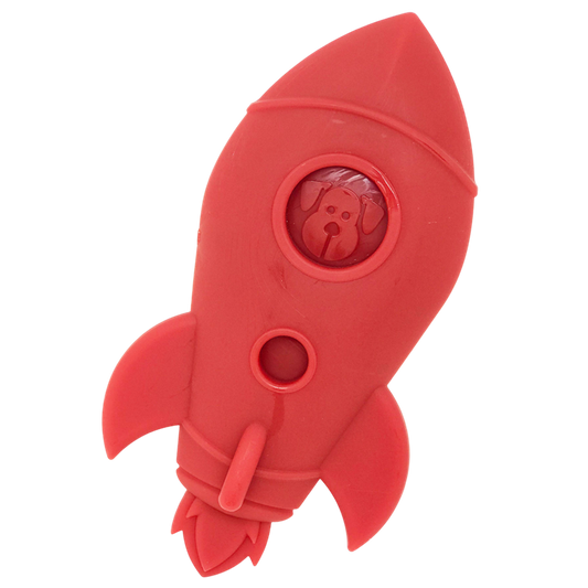 Rocket Ship Nylon Dog Chew Toy