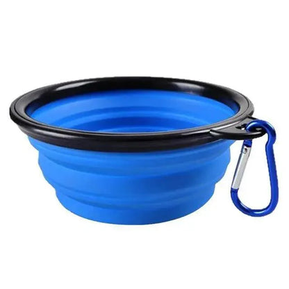 Universal Collapsible Silicone Dog Food Water Bowl