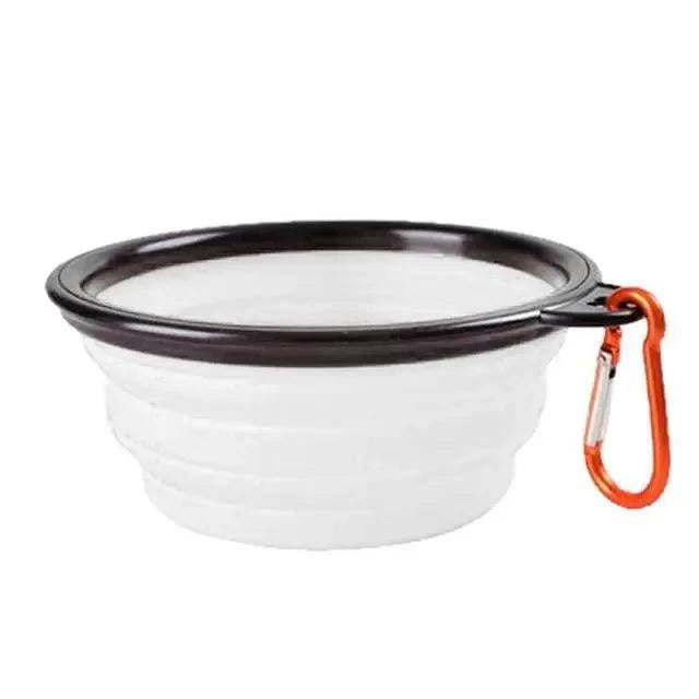 Universal Collapsible Silicone Dog Food Water Bowl