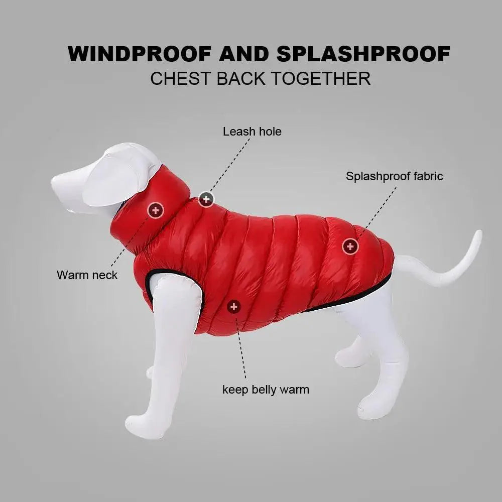 Dog Vest Reversible Jacket